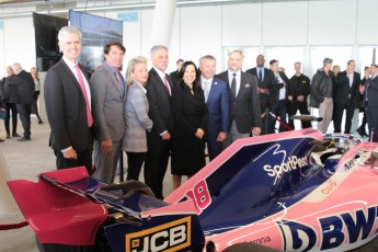 Inauguration nouveaux bâtiments circuit Gilles-Villeneuve