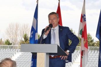Inauguration nouveaux bâtiments circuit Gilles-Villeneuve