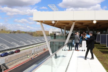 Inauguration nouveaux bâtiments circuit Gilles-Villeneuve