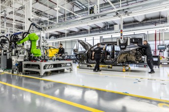 Visite de la chaîne de montage Lamborghini Urus