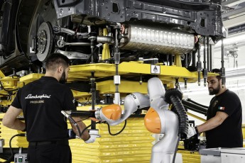 Visite de la chaîne de montage Lamborghini Urus