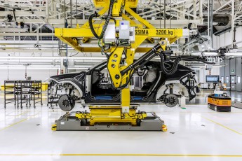 Visite de la chaîne de montage Lamborghini Urus