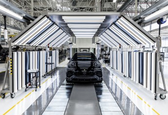 Visite de la chaîne de montage Lamborghini Urus