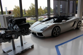 Musée de la technologie Lamborghini