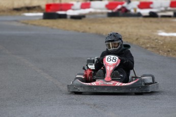 Go kart on ice événement Nicolas Barrette