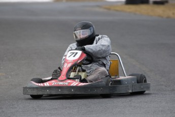 Go kart on ice événement Nicolas Barrette