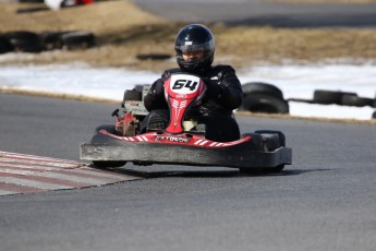 Go kart on ice événement Nicolas Barrette