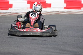 Go kart on ice événement Nicolas Barrette