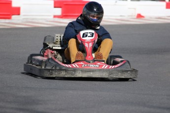 Go kart on ice événement Nicolas Barrette