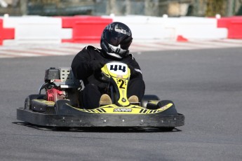 Go kart on ice événement Nicolas Barrette