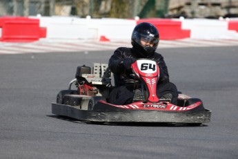 Go kart on ice événement Nicolas Barrette