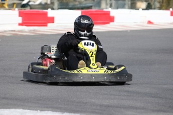 Go kart on ice événement Nicolas Barrette