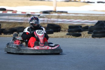 Go kart on ice événement Nicolas Barrette