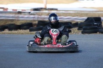 Go kart on ice événement Nicolas Barrette