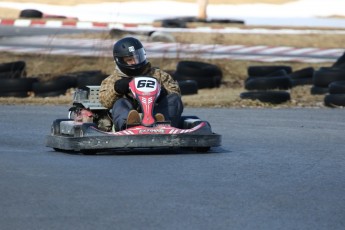 Go kart on ice événement Nicolas Barrette