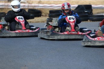 Go kart on ice événement Nicolas Barrette