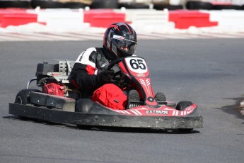 Go kart on ice événement Nicolas Barrette