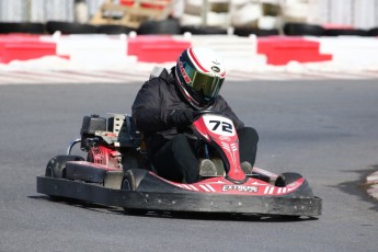 Go kart on ice événement Nicolas Barrette