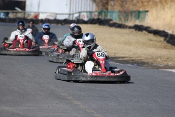 Go kart on ice événement Nicolas Barrette