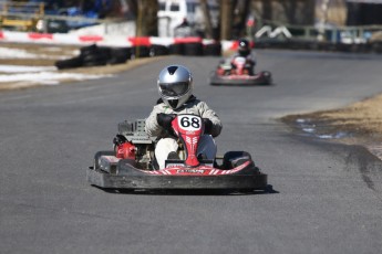 Go kart on ice événement Nicolas Barrette