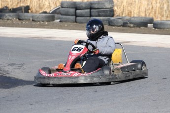 Go kart on ice événement Nicolas Barrette