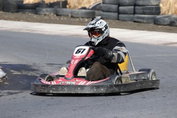 Go kart on ice événement Nicolas Barrette