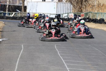 Go kart on ice événement Nicolas Barrette