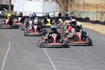 Go kart on ice événement Nicolas Barrette