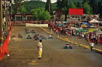 Retour dans le passé - Karting dans les rues de Ste-Agathe en 1991