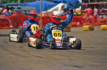 Retour dans le passé - Karting dans les rues de Ste-Agathe en 1991