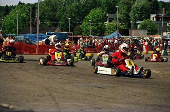 Retour dans le passé - Karting dans les rues de Ste-Agathe en 1991