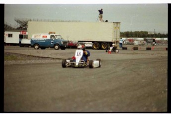 Retour dans le passé - Karting à Sanair en 1990