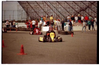 Retour dans le passé - Karting à Sanair en 1990