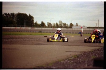 Retour dans le passé - Karting à Sanair en 1990