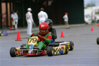 Retour dans le passé - Karting au Marché central de Montréal en 1992