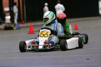 Retour dans le passé - Karting au Marché central de Montréal en 1992