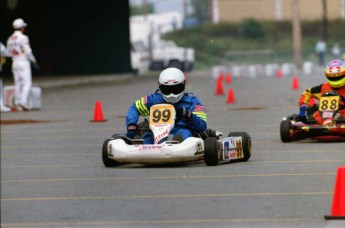 Retour dans le passé - Karting au Marché central de Montréal en 1992