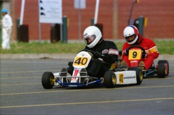 Retour dans le passé - Karting au Marché central de Montréal en 1992