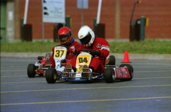 Retour dans le passé - Karting au Marché central de Montréal en 1992