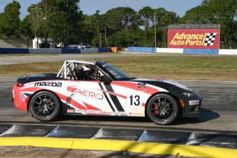 Mazda MX5 Cup à Sebring