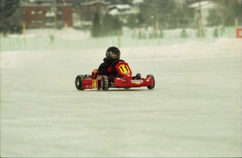 Retour dans le passé - Karting sur Glace, Granby 2000