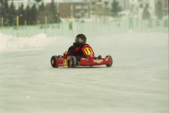 Retour dans le passé - Karting sur Glace, Granby 2000