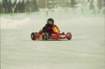 Retour dans le passé - Karting sur Glace, Granby 2000