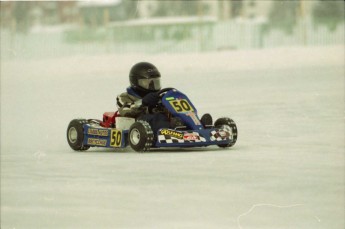 Retour dans le passé - Karting sur Glace, Granby 2000