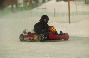 Retour dans le passé - Karting sur Glace, Granby 2000