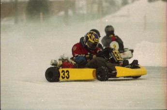 Retour dans le passé - Karting sur Glace, Granby 2000