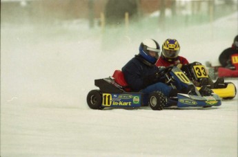 Retour dans le passé - Karting sur Glace, Granby 2000