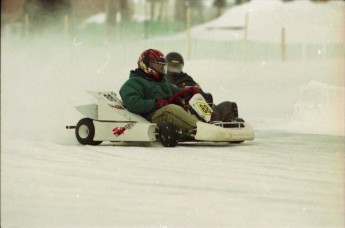 Retour dans le passé - Karting sur Glace, Granby 2000