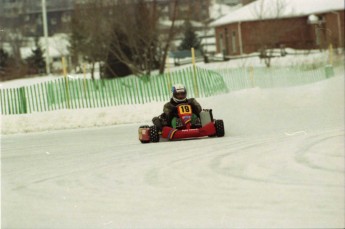 Retour dans le passé - Karting sur Glace, Granby 2000