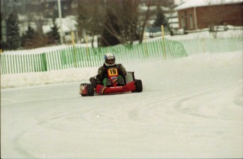 Retour dans le passé - Karting sur Glace, Granby 2000